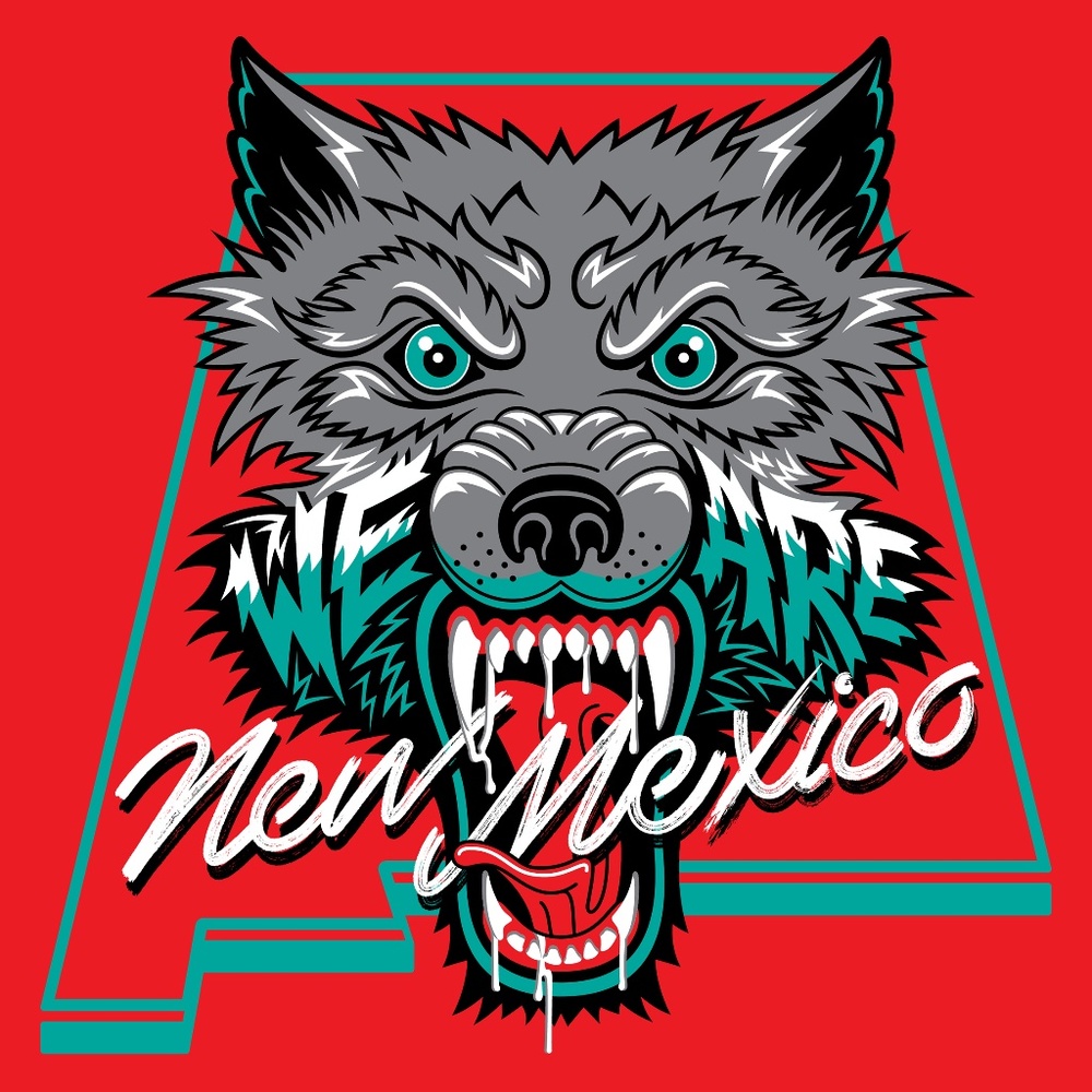 We Are New Mexico, Lobos, UNM Basketball T-shirt - Picture 3 of 5